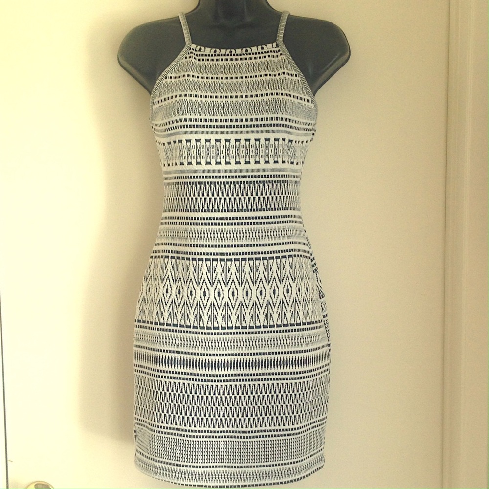 Geometric/Southwest Design Minidress