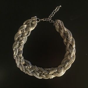 Mixed Media Statement Necklace