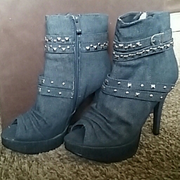 Carrion Denim Shoes - Picture 3 of 4