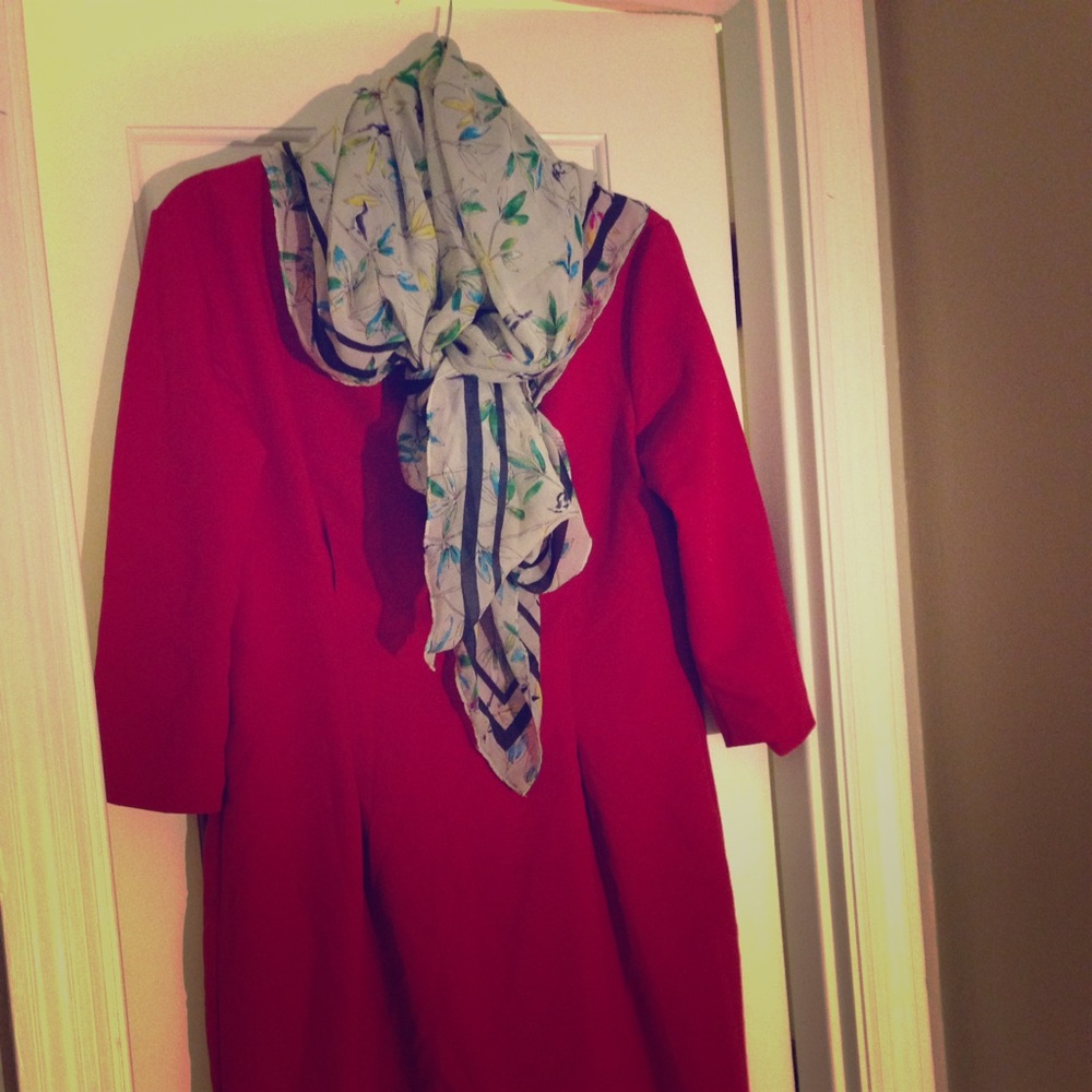 Alore red dress never worn... very elegant.