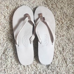 White Rainbow Sandals