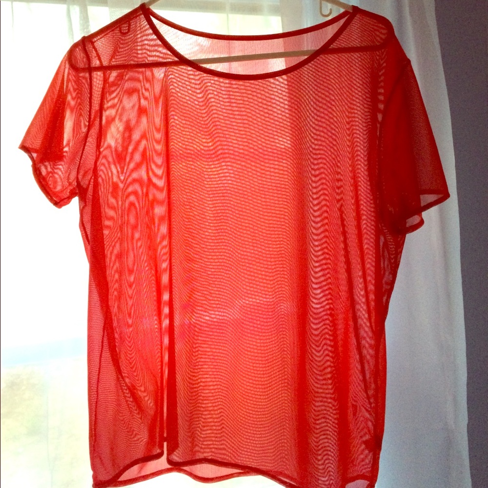 American Apparel see through top