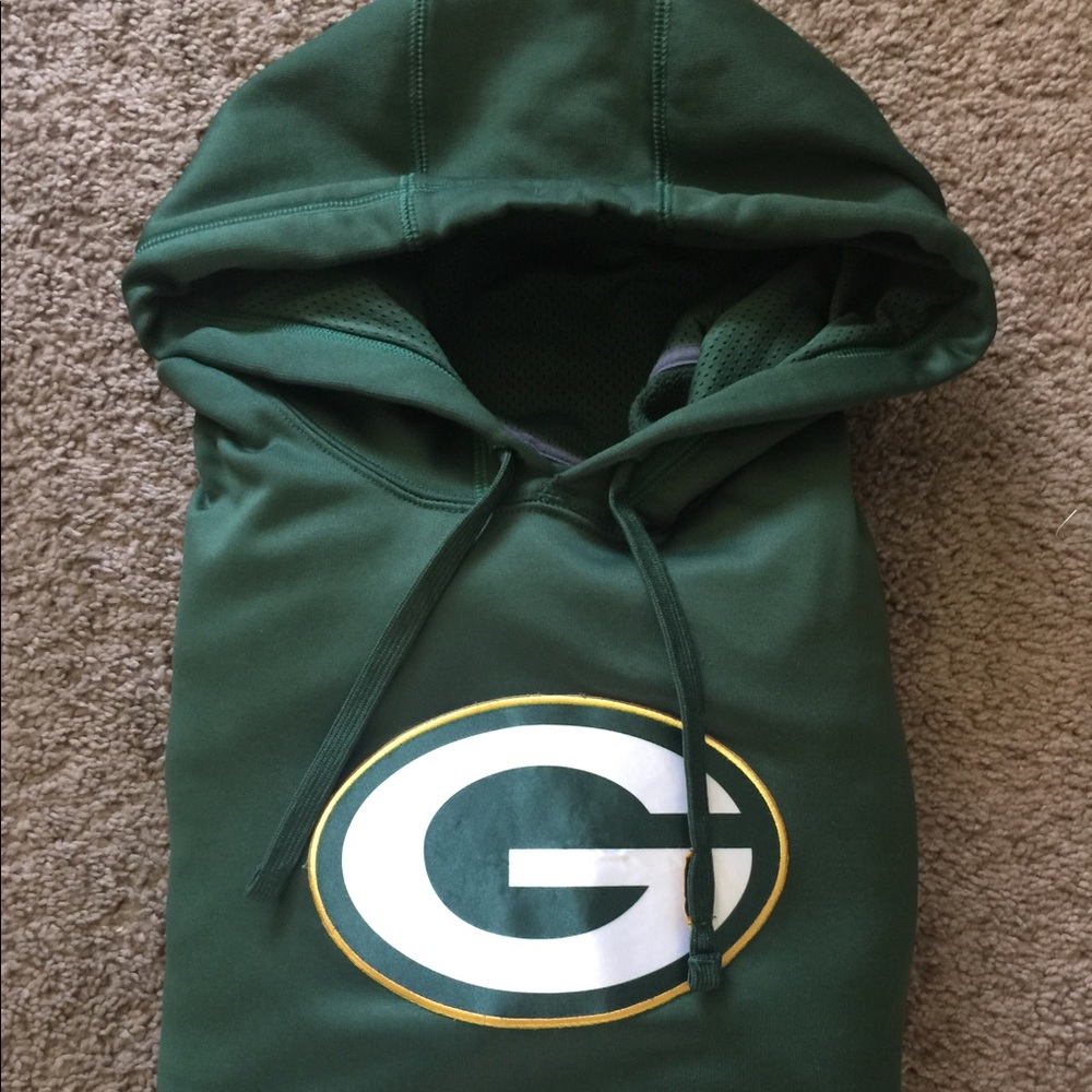 Authentic Nike NFL Dry Fit hoodie (Packers)
