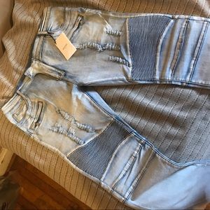 Balmains 2017 biker jeans