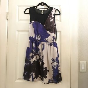 Hype dress with sheer back. Size small