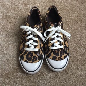 Coach Barrett leopard print sneakers