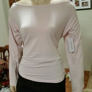 Guess long sleeved trendy top wms xl