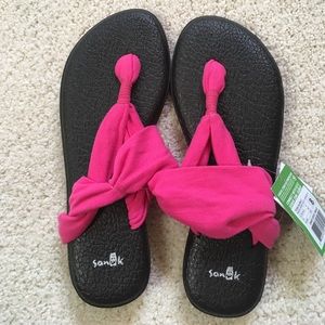 Sanuk Pink Sandals
