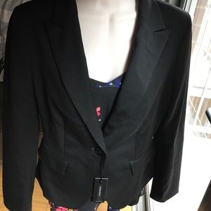 NWT Express Suit Jacket Blazer Black Sz 4 NWT Express Suit Jacket Blazer Black Sz 4