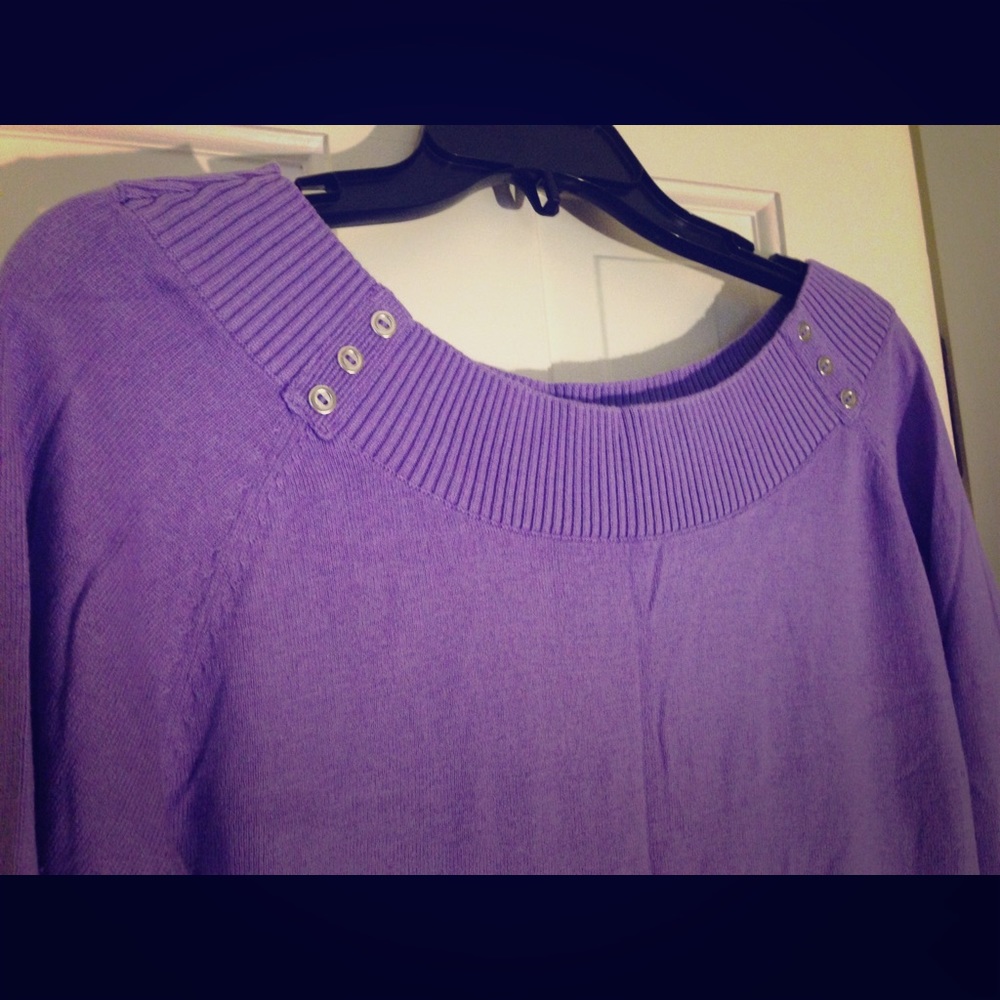 New York and company 3/4 sleeve sweater