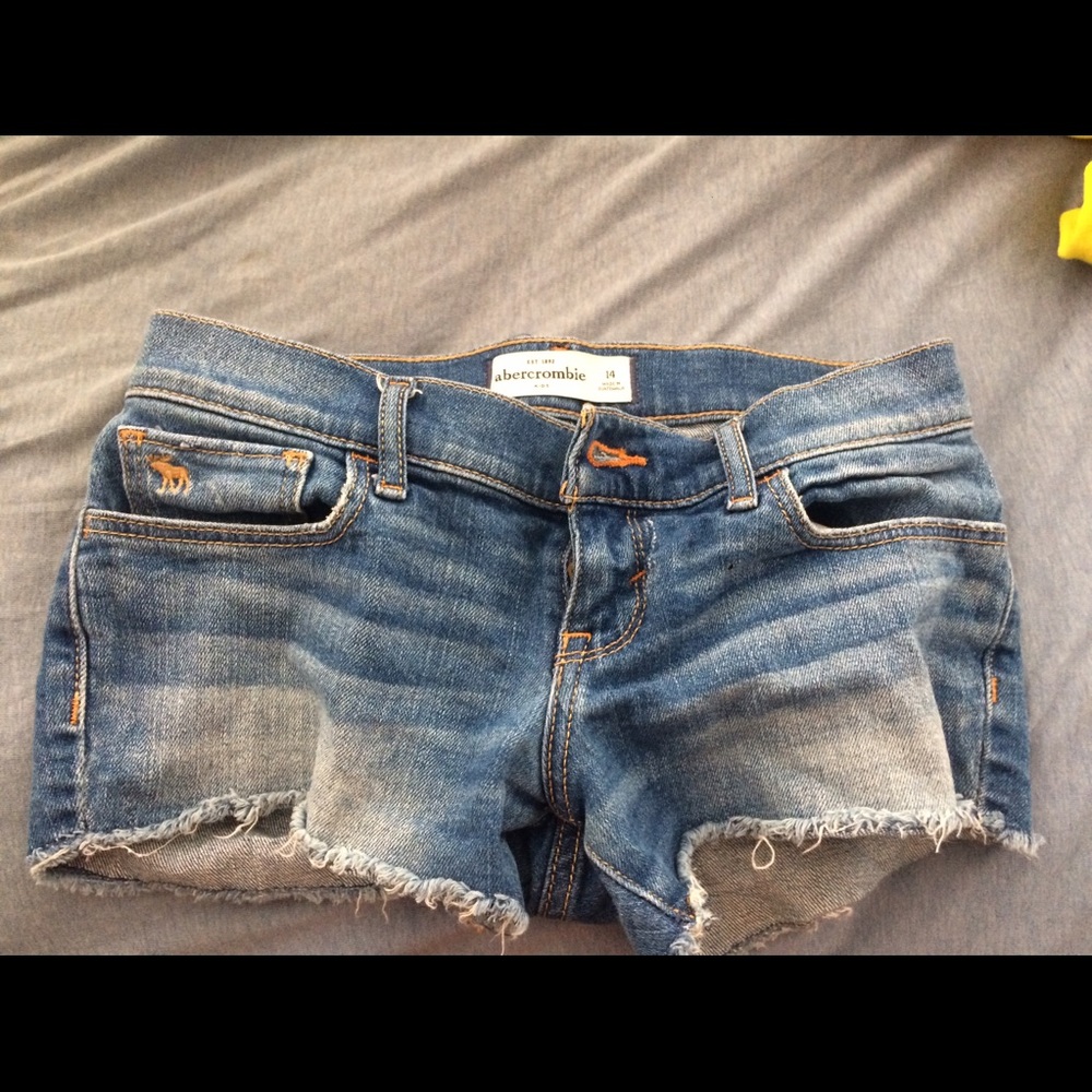 Abercrombie jean shorts