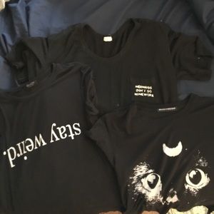 Brandy Melville 3 pack Crops