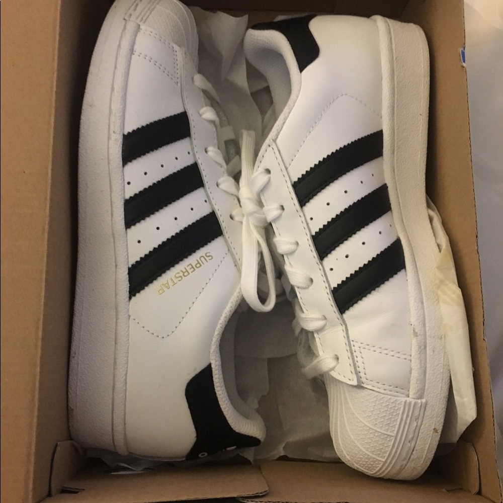 WOMENS SUPERSTAR BLACK & WHITE
