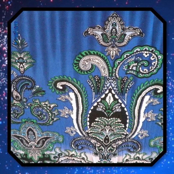 LAST 1 5⭐️RATED🆕🅿️Plus Paisley Maxi Sundress - Picture 4 of 6