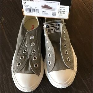 Boys slip on Converse