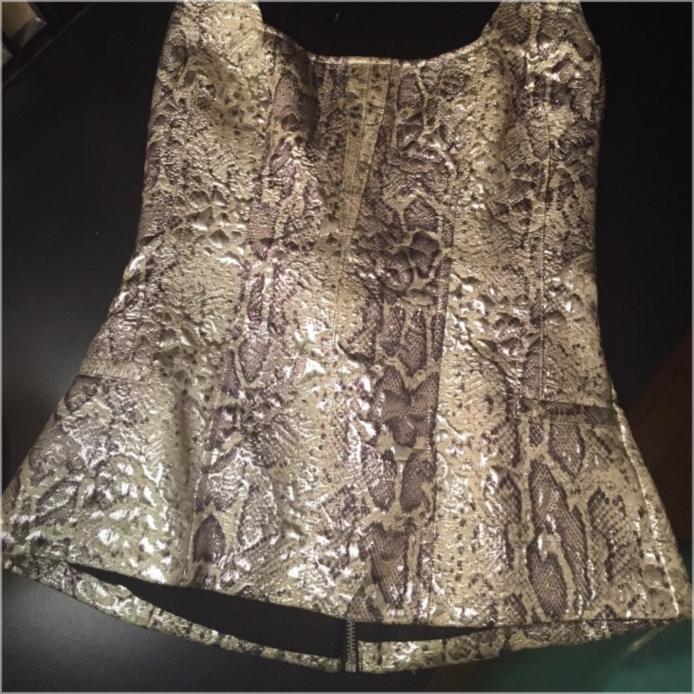 Royal Underground by Nikki Sixx XS Halter Bustier