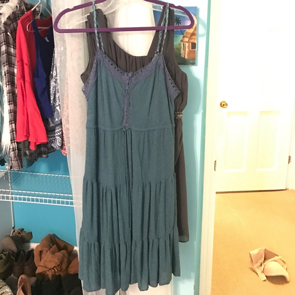 Free people blue dress