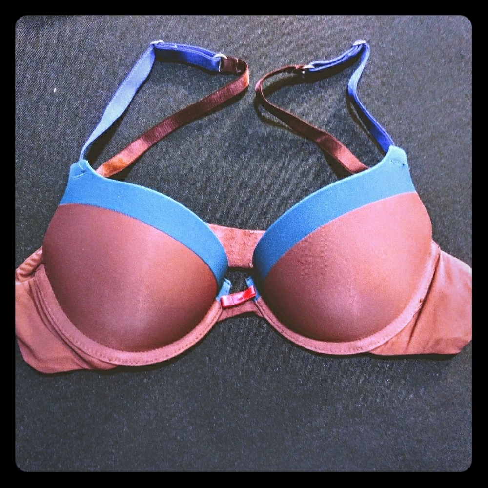 Aerie Harper Colorblock Push-Up Bra