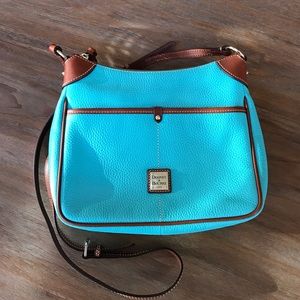 D&B Pebble Leather Kimberly Crossbody Bag