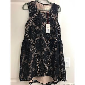 NWT The Jet Set Dairies black lace dress