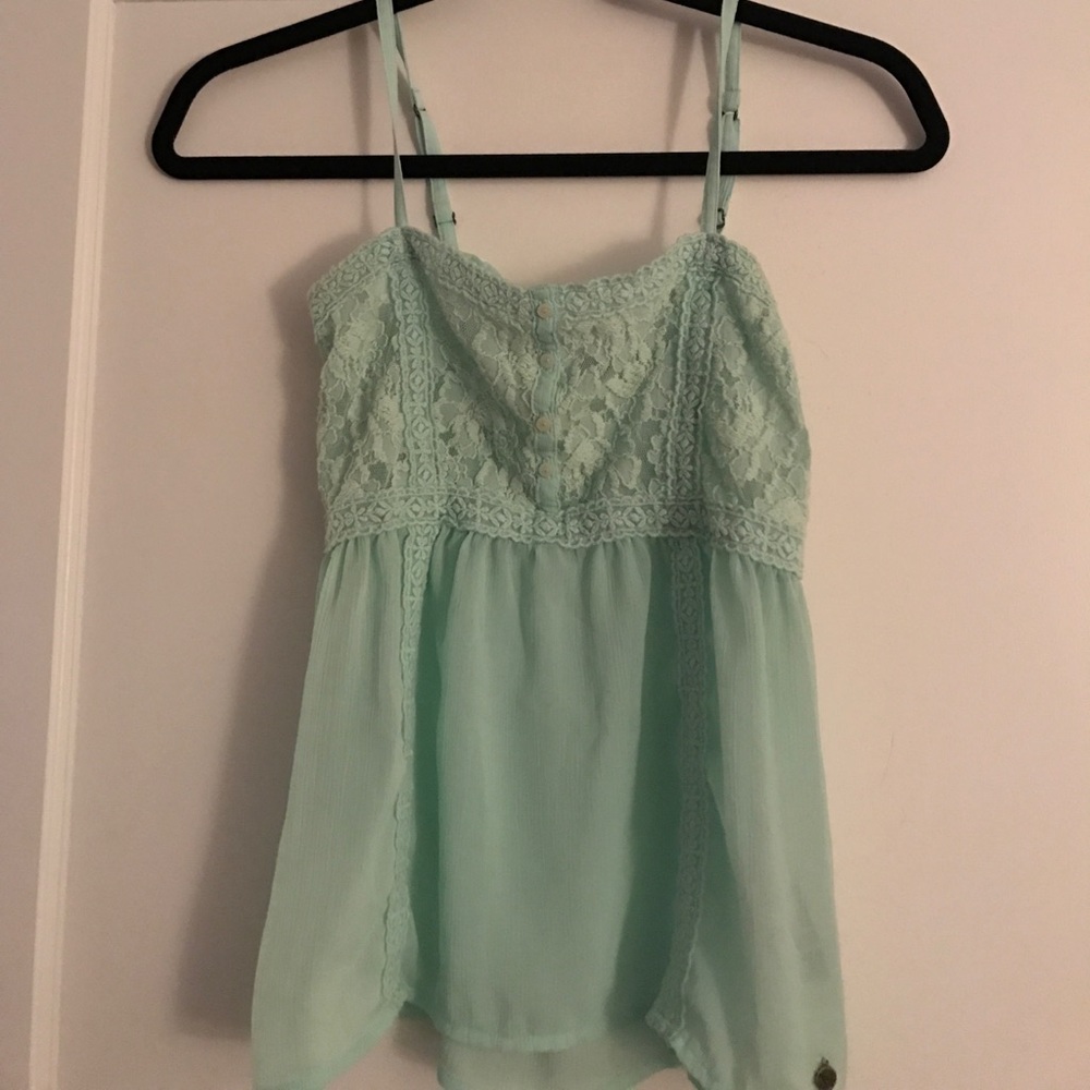 Abercrombie. Kids, Large turquoise camisole top.