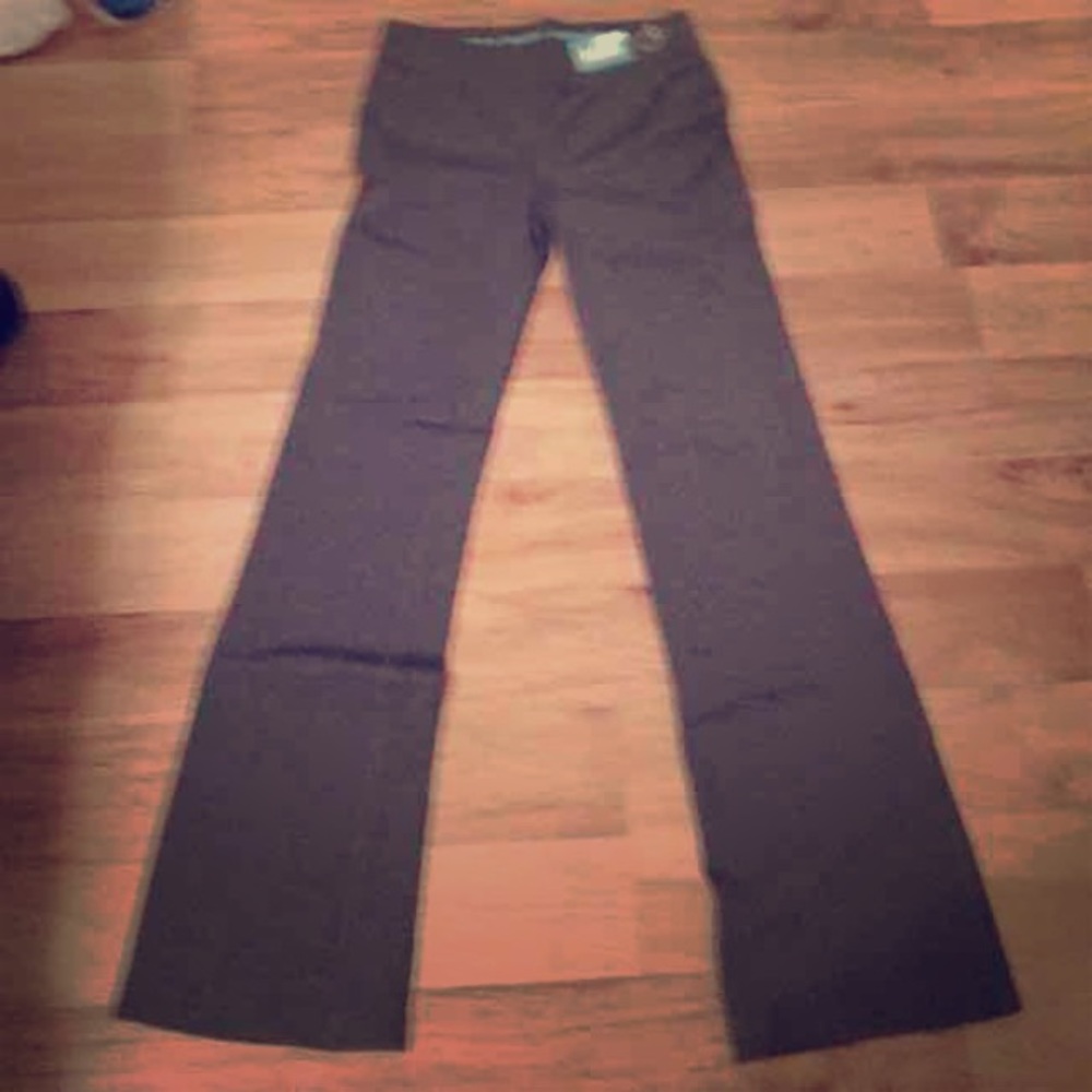 Dark gray yoga pants