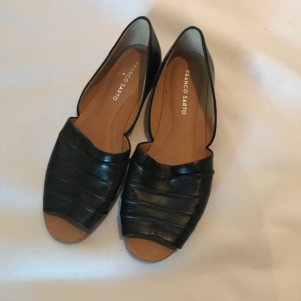 New Black Franco Sarto Women's Sandals Size 8