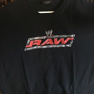 WWE RAW logo men's 2XL shirt