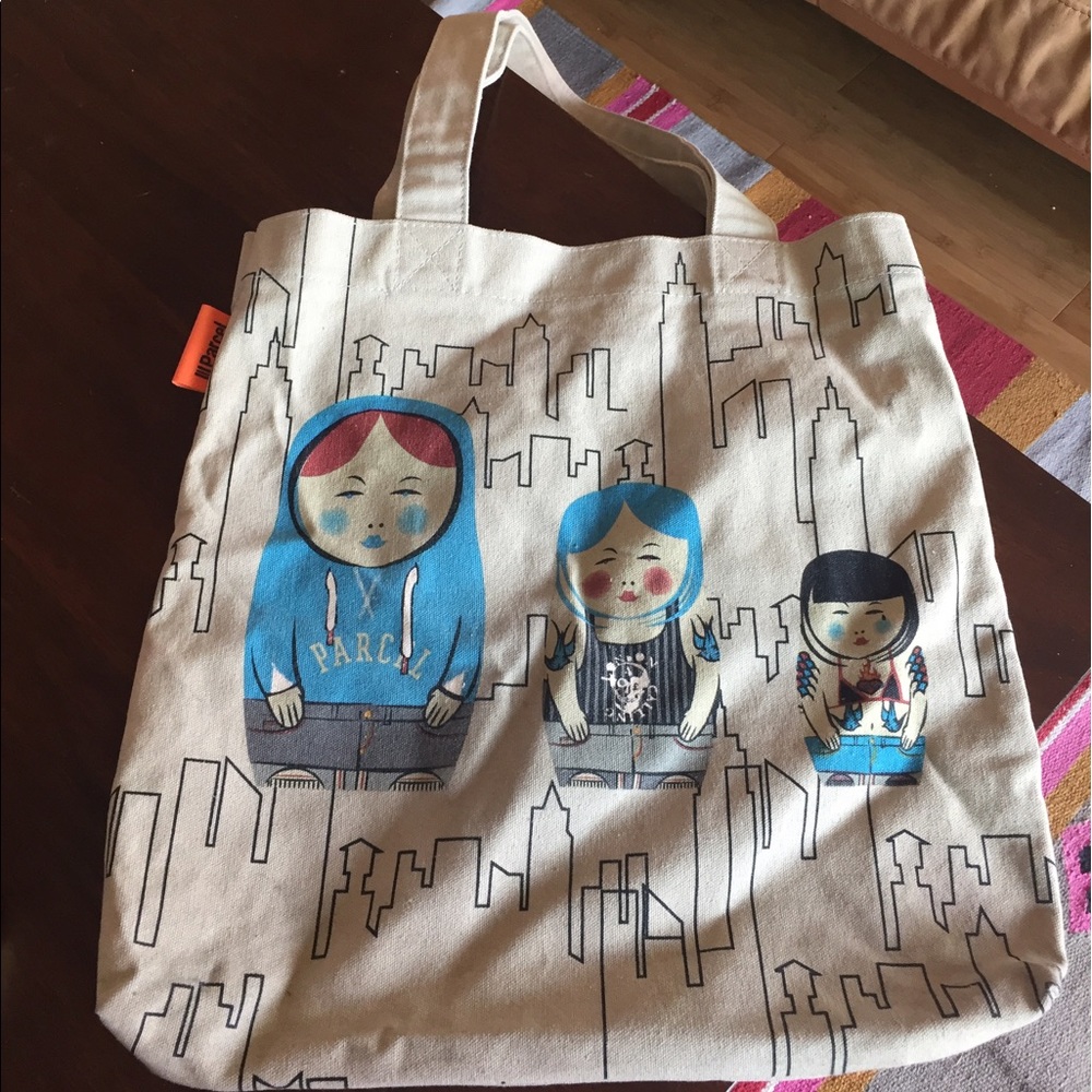 Parcel - Fun Canvas tote
