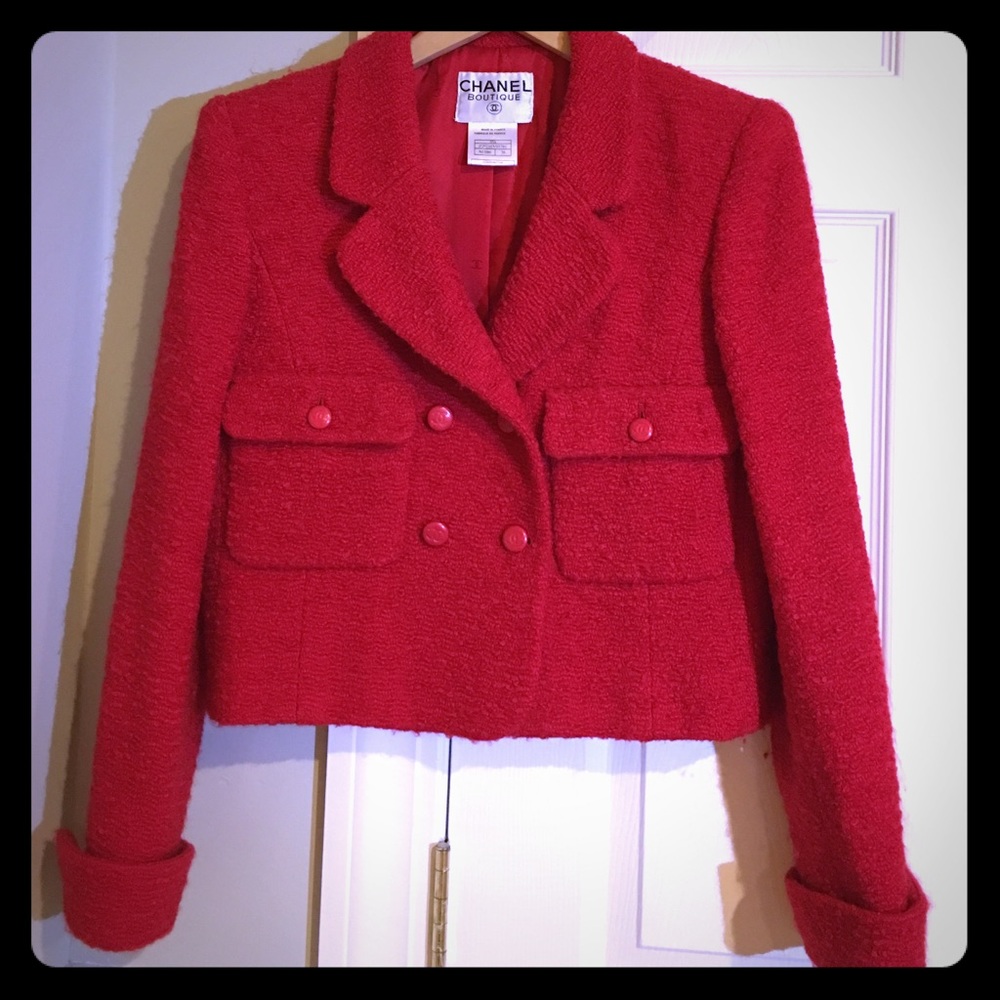 Chanel tweed jacket