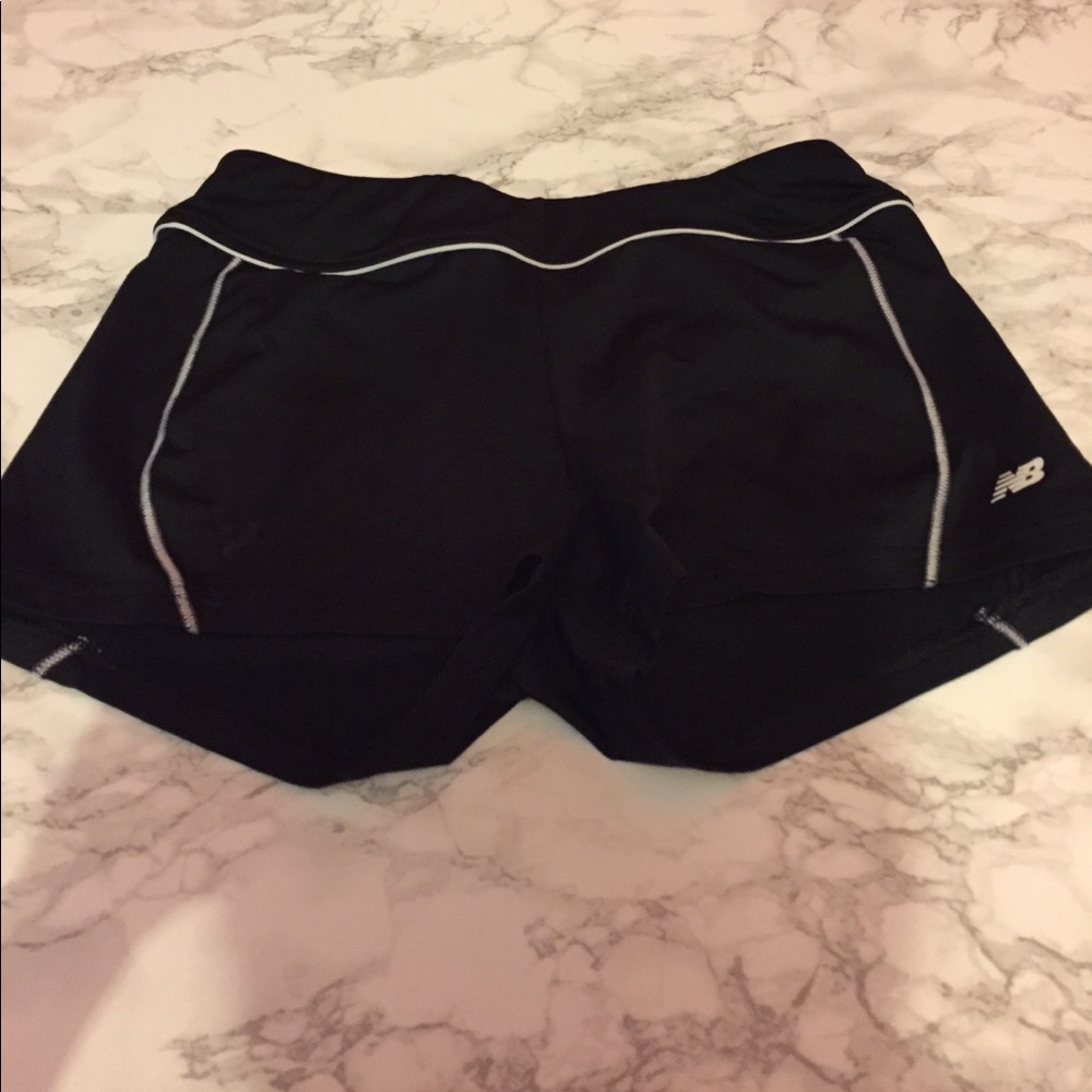 New Balance running shorts! Small! Shiney black!