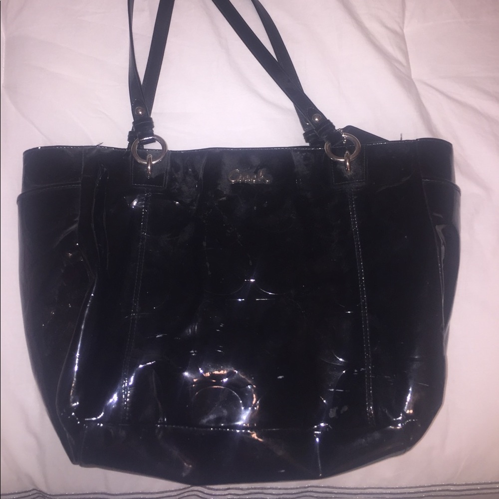 Authentic Coach tote bag