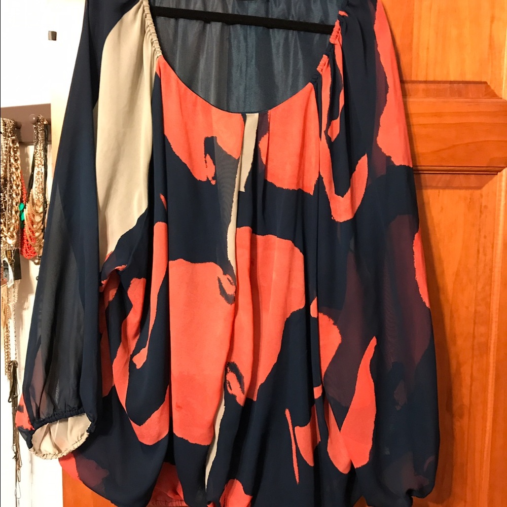 Beautiful blousy chiffon top