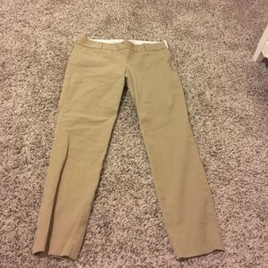 Khaki capris