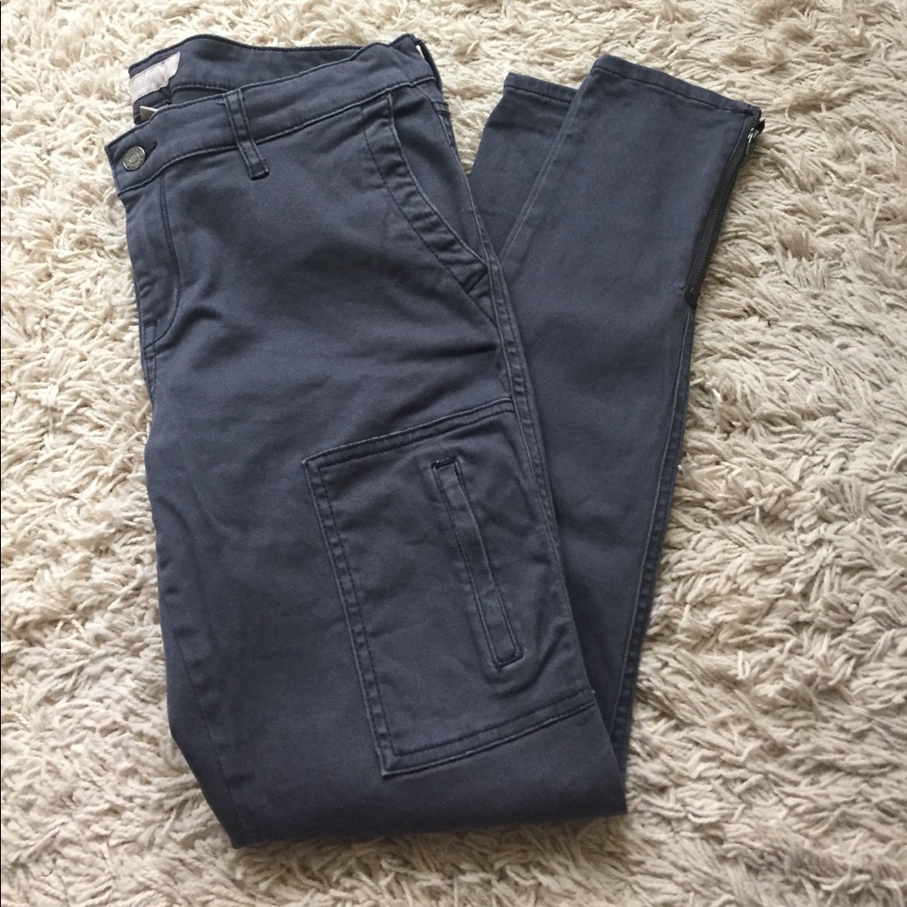 Banana Republic Med Grey Skinny Fit Pants