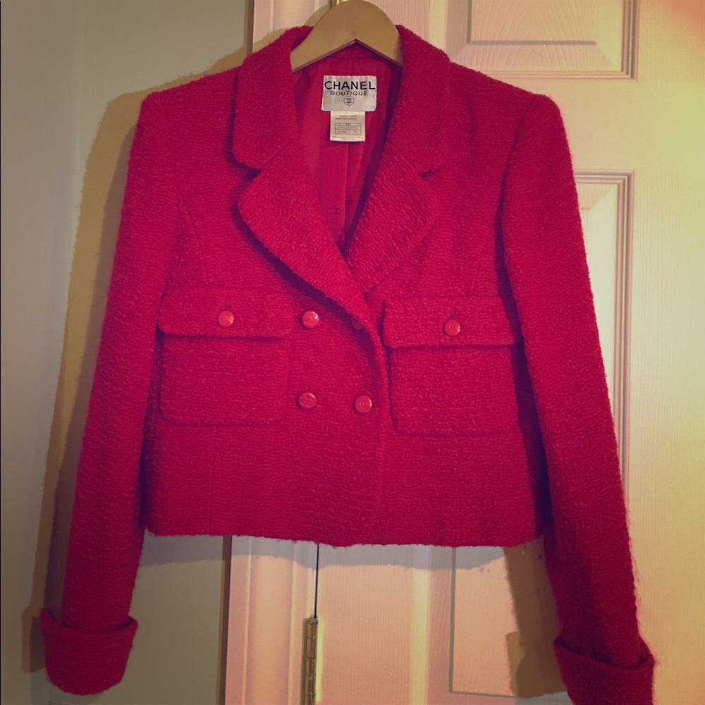 CHANNEL TWEED JACKET