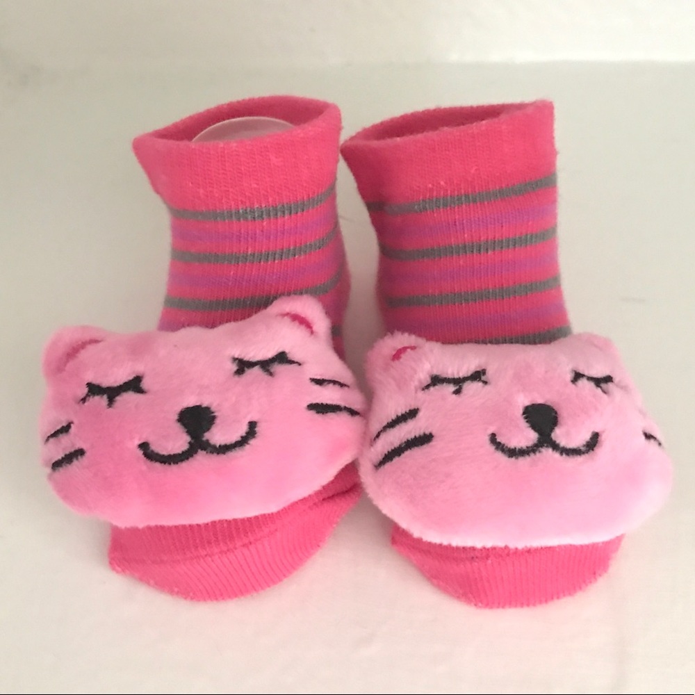 Baby Girl Cute Shoes/Socks (0-3M)
