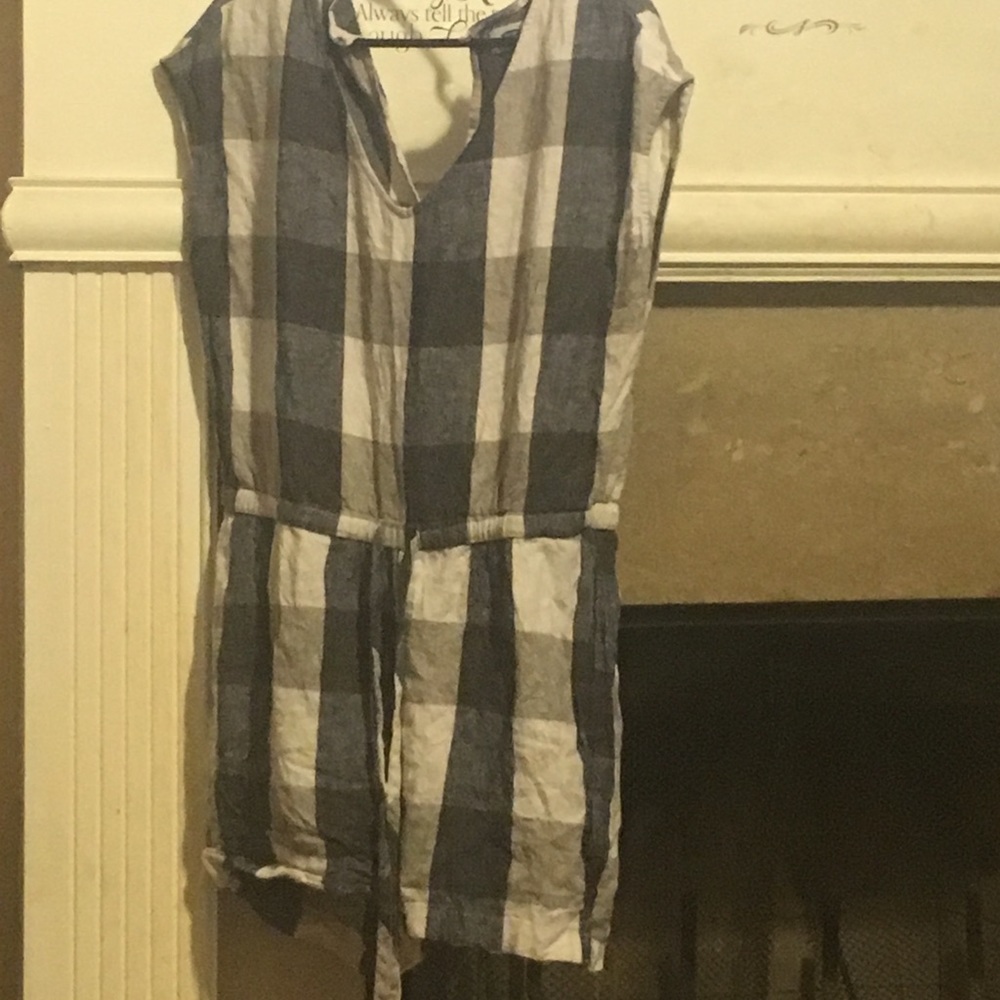 Plaid romper