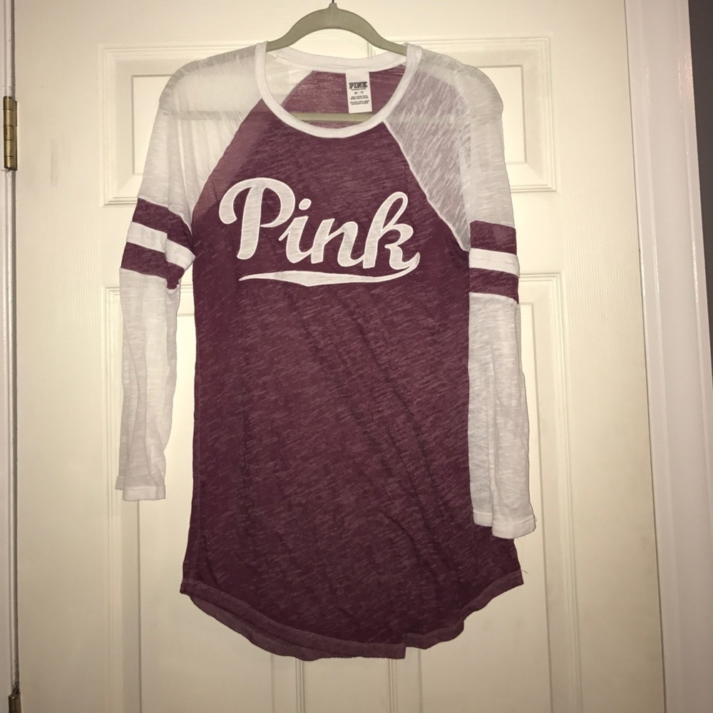 VS PINK Baseball T-shirt