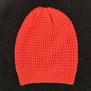 Orange Baggy Beanie