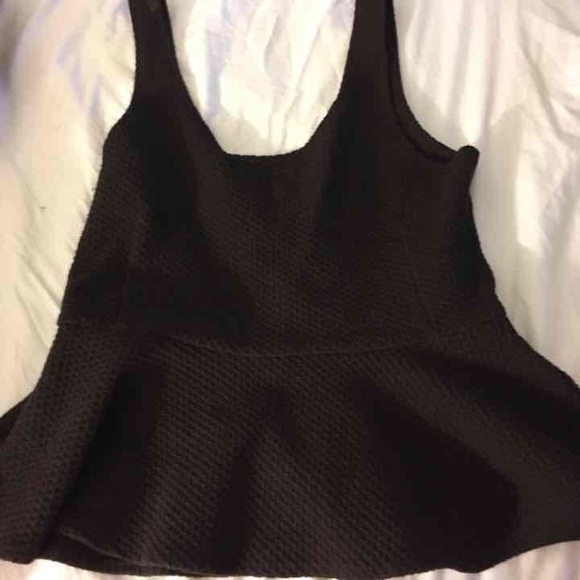 EUC Anthropology Peplum Tank - Picture 2 of 5