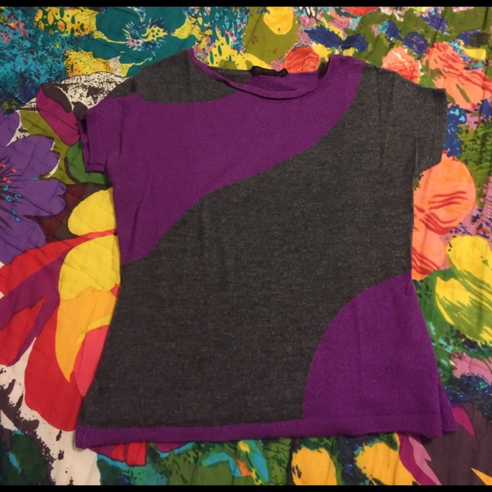 The Limited Intarsia Swirl Sweater