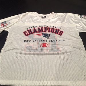 Patriot's Brady Super Bowl XXXVI Jersey