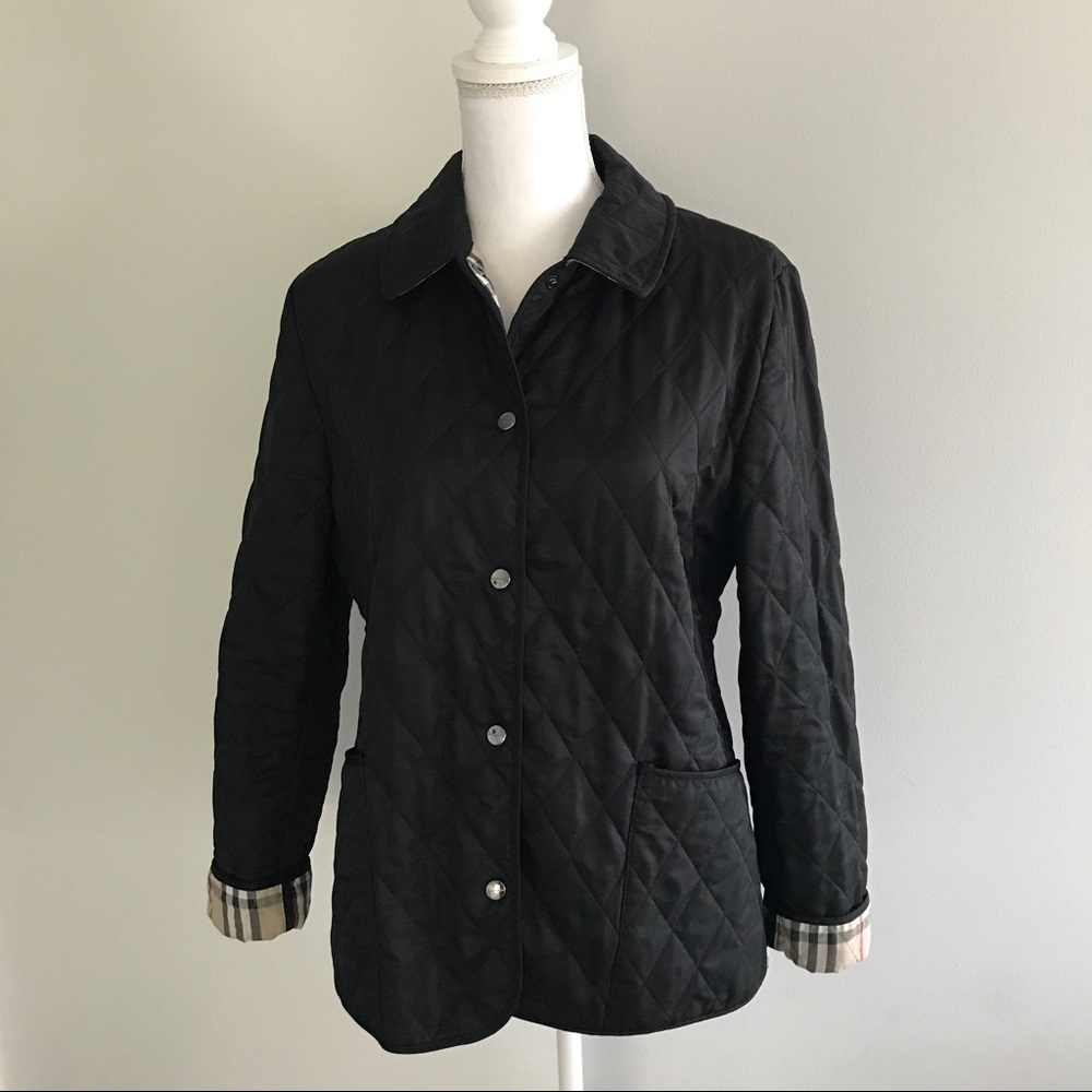 AUTH WOMEN'S BURBERRY DIAMOND QUILTED JACKET COAT
