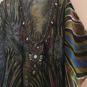 M. Frederic sheer flare top