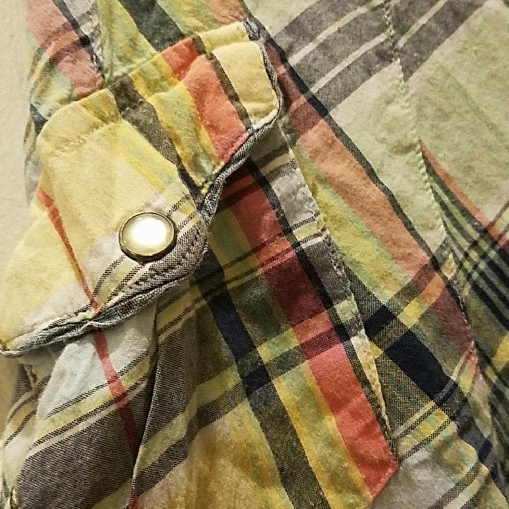 Girl's Ralph Lauren Long Flowy Plaid Skirt, size 7 - Picture 2 of 4