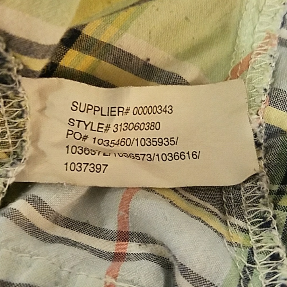 Girl's Ralph Lauren Long Flowy Plaid Skirt, size 7 - Picture 4 of 4