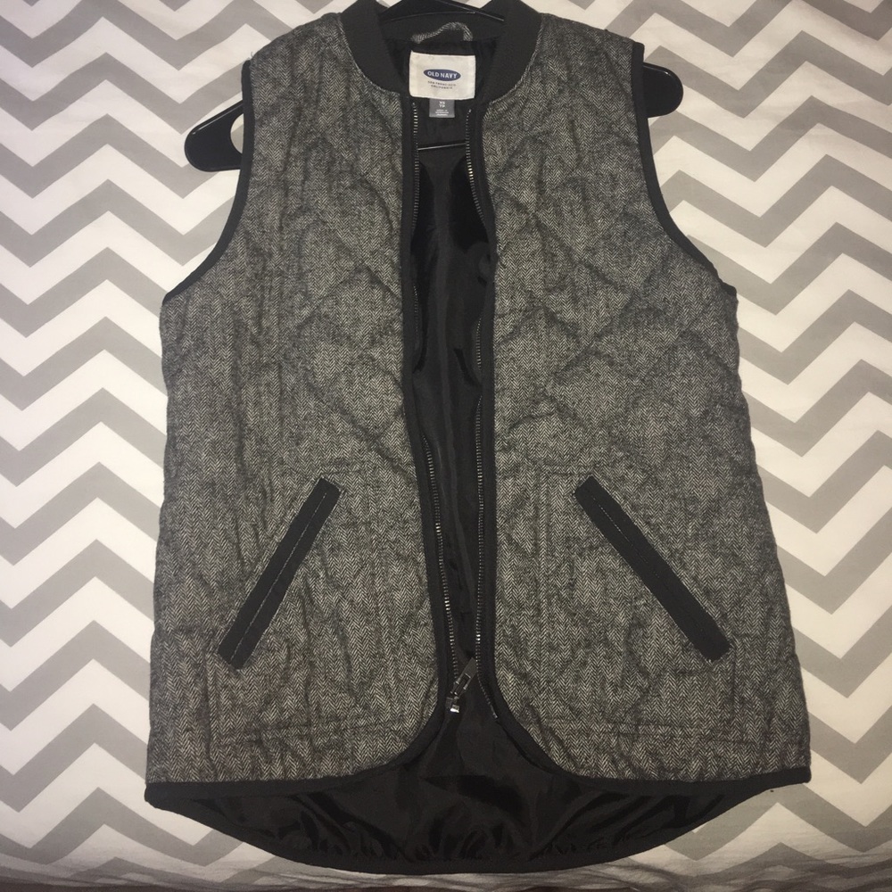 Heathered Gray Vest