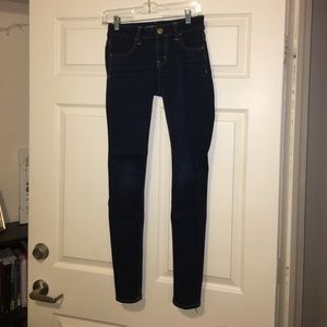 American Eagle Dark Wash Jeggings