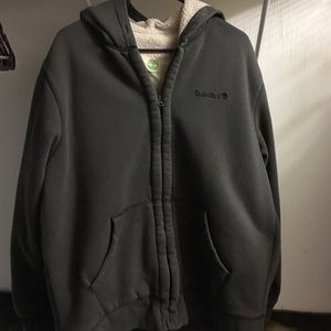 Timberland zip up hoodie. Size XL